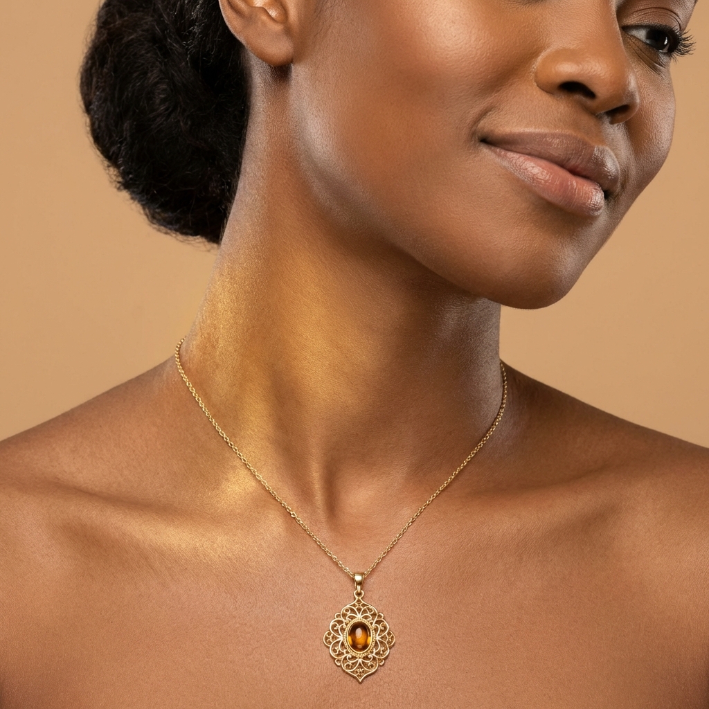 Gold necklaces from the Juri Jewelry collection